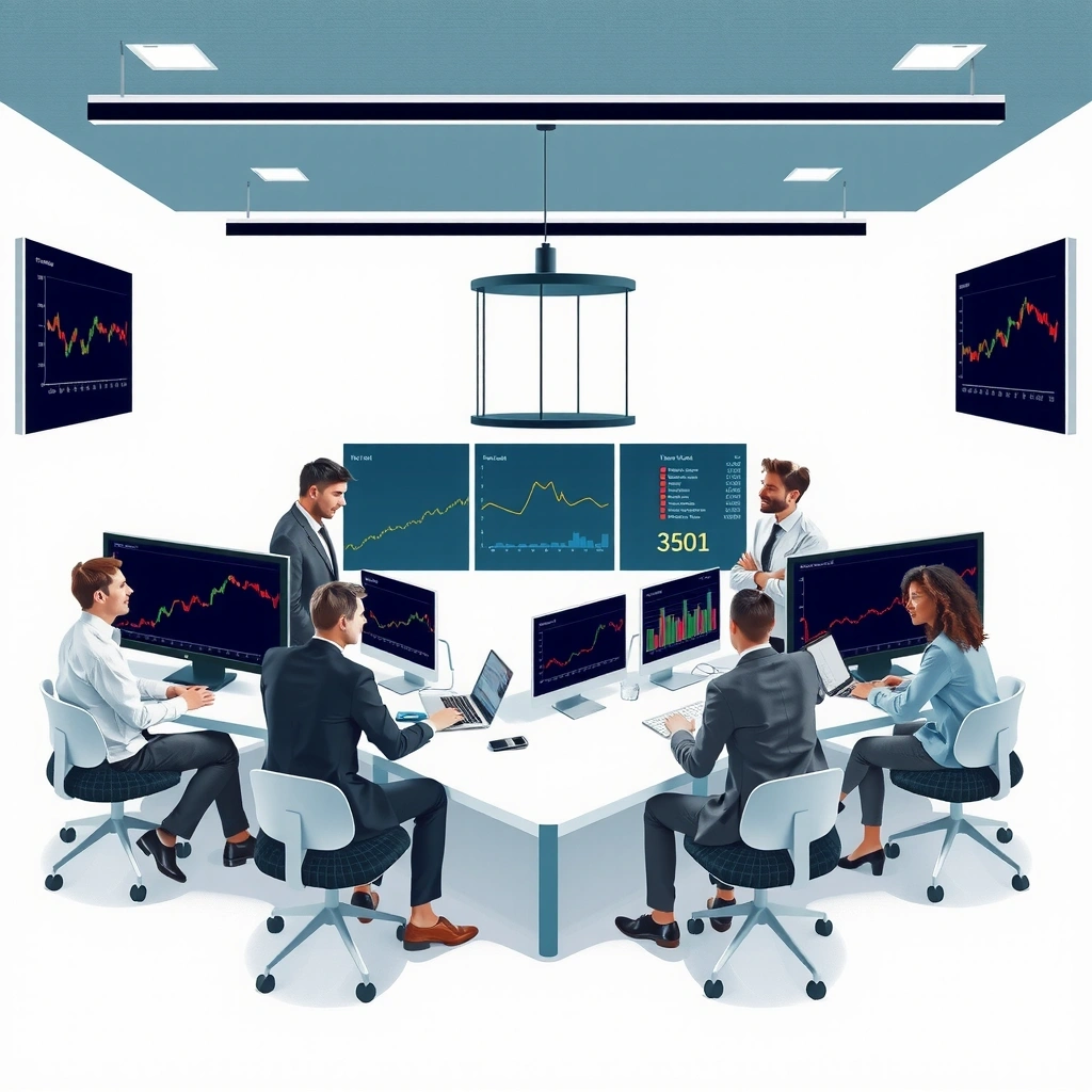 Amfileon AG Team bei der Arbeit